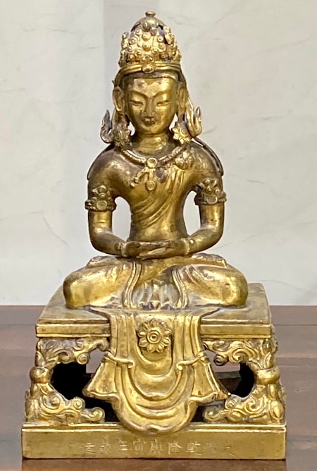 amitayus - Amitayus - Epoque Qianlong (1736-1795)  - bronzes