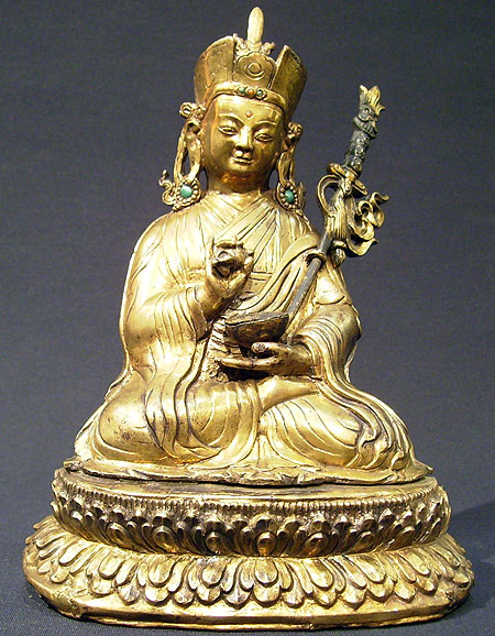 padmasambava ou guru rimpoch - Padmasambava ou Guru Rimpoch - Tibet XVIII° sicle - archives