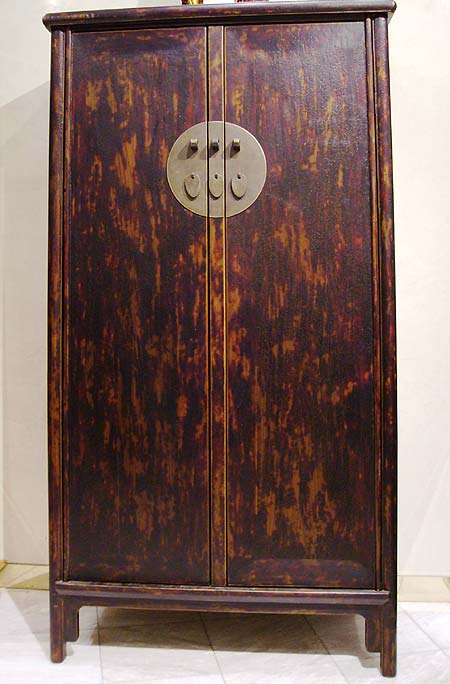 paire d’armoires en orme avec traces de laque - Paire d’armoires en orme avec traces de laque - XIX° sicle - archives