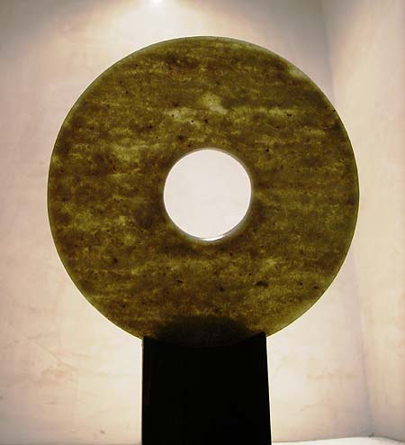 disque bi - Disque Bi - Dynastie des Zhou de l’ Est priode des Royaumes Combattants ( - 475 - 221 av JC )  - archives