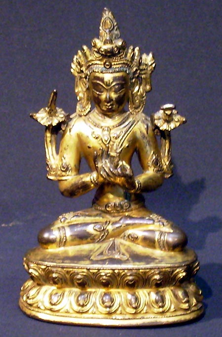 manjusri - Manjusri - Tibet XVth century - bronzes