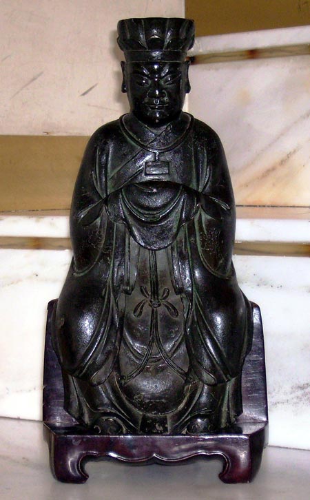 group of brown patina bronzes - Group of brown patina bronzes - Ming Dynasty XVI-XVIIth century - files