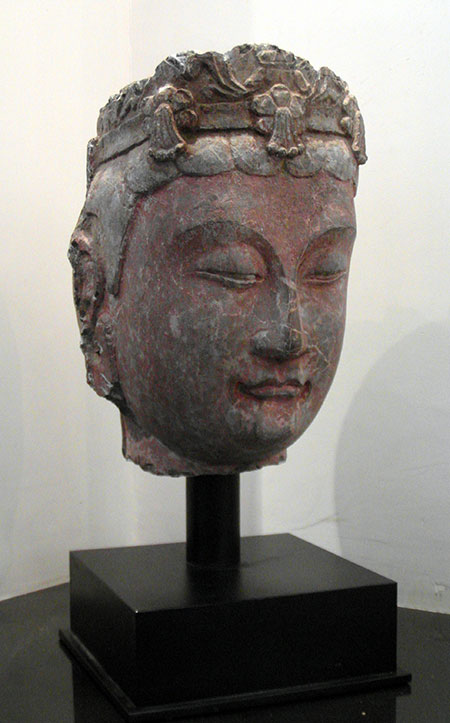 tte de boddhisattva - Tte de Boddhisattva - Dynastie des Qi du Nord (550-577) - archives