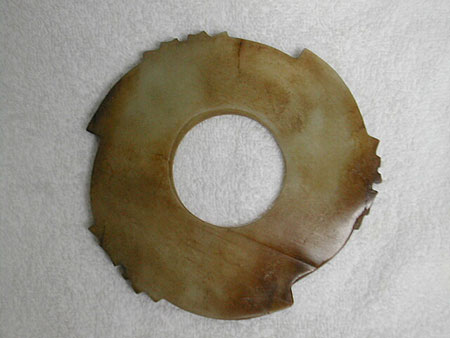 disque bi � 3 dents - Disque Bi � 3 dents - Shang ( -1600-1027 av JC ) - archives