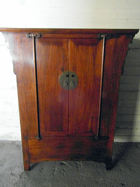 cabinet en noyer - Cabinet en noyer - Fin de la Dynastie Qing - mobilier