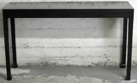 console en orme - Console en orme - Fin de la Dynastie Qing - mobilier