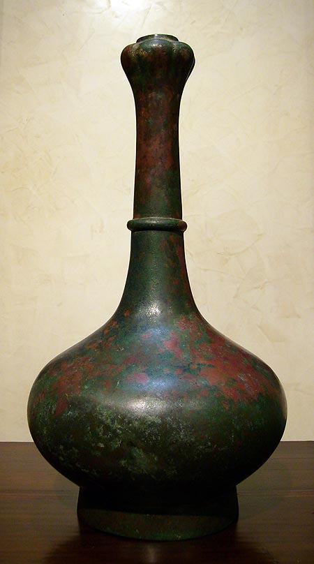 vase bouteille - Vase bouteille - D�but de la dynastie Han de l’Ouest (III ° si�cle av JC) - archives