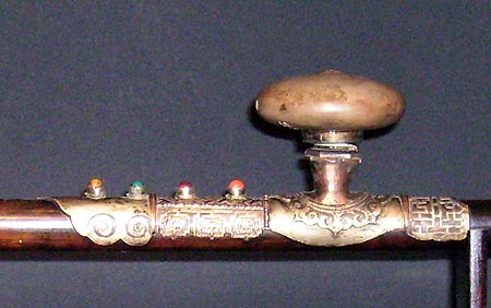 pipe � opium en bambou - Pipe � opium en bambou - Fin de la p�riode Qing - archives