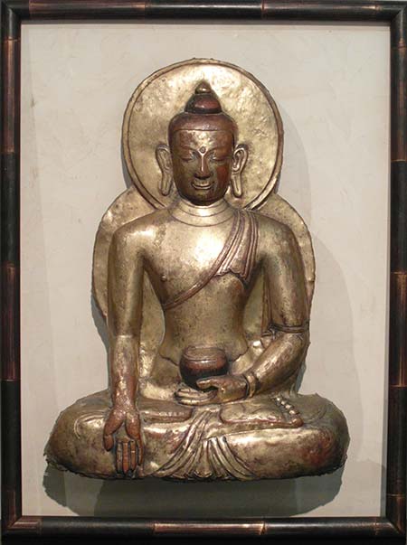 bouddha de la m�decine - Bouddha de la m�decine - Tibet XIV-XV° si�cle - archives