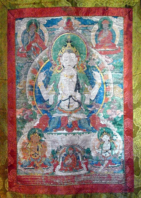 tangkha - Tangkha - Tibet  XVIII° si�cle - archives