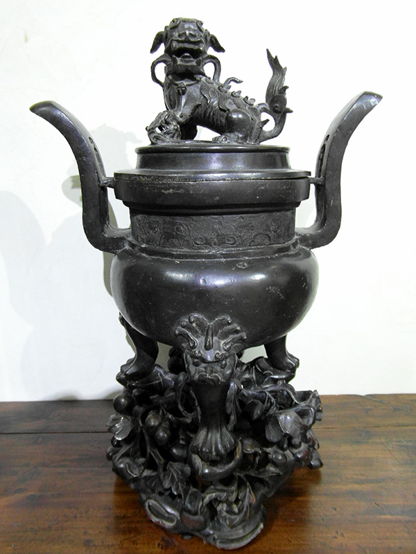 bronze censer - Bronze Censer - Ming Dynasty XVIIth century  - bronzes