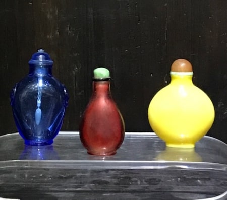 tabati�res monochromes en verre - Tabati�res monochromes en verre - XIX° si�cle - divers