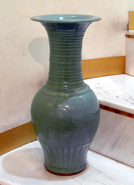 grand vase yen-yen - Grand vase yen-yen - D�but de la dynastie Ming vers 1400 - porcelaines
