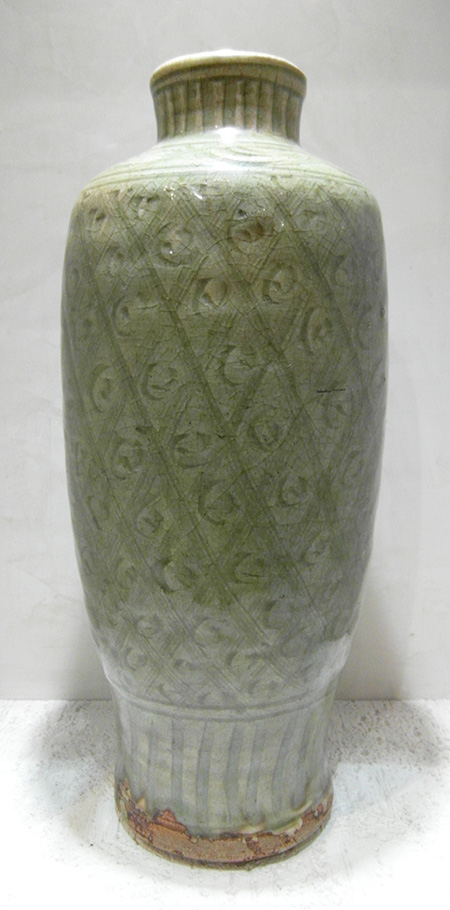 vase meiping c�ladon - Vase meiping c�ladon - Dynastie Ming vers 1500 - porcelaines
