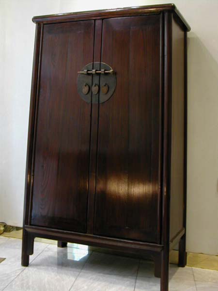 paire de cabinets en orme - Paire de cabinets en orme - XIX° si�cle - archives