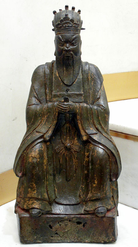 grand immortel taoste - Grand Immortel taoste - Dynastie Ming vers 1600 - bronzes