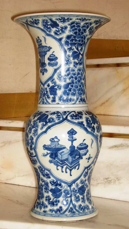 grand vase yen yen - Grand vase yen yen - Epoque Kangxi (1662 - 1722)  - porcelaines